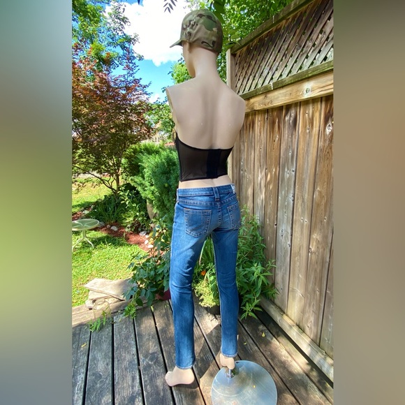 Mid-Light Wash True Religion Skinny Jeans - Picture 8 of 11